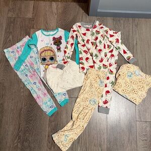 Lot of 5t 5/6 pajamas